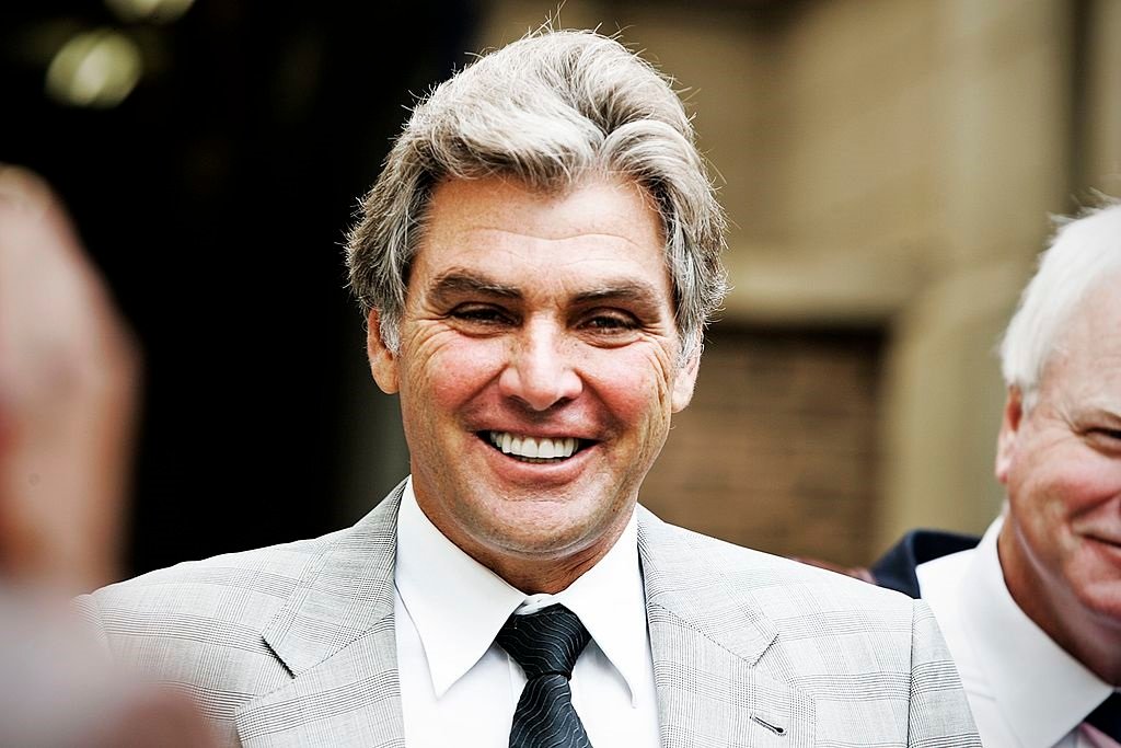 Billy Rautenbach is seen outside the High Court on November 19, 2009 in Johannesburg, South Africa. (Photo by Foto24/Gallo Images/Getty Images)