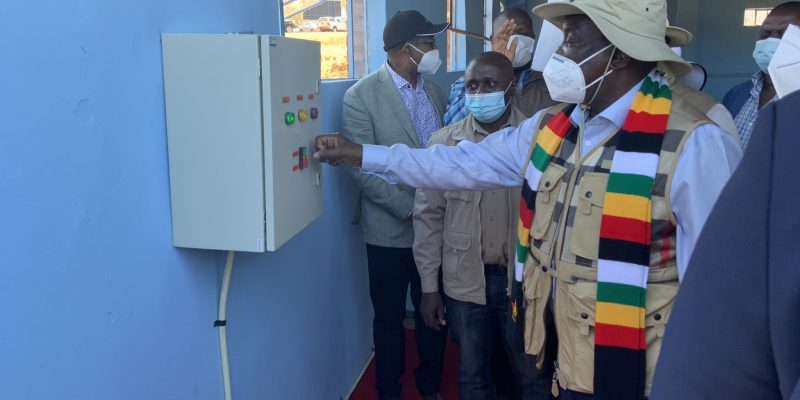 ZIMBABWE: A new drinking water plant for the people of Matabeleland North ©Zimbabwe National Water Authority ZIMBABWE: A new drinking water plant for the people of Matabeleland North ©Zimbabwe National Water Authority