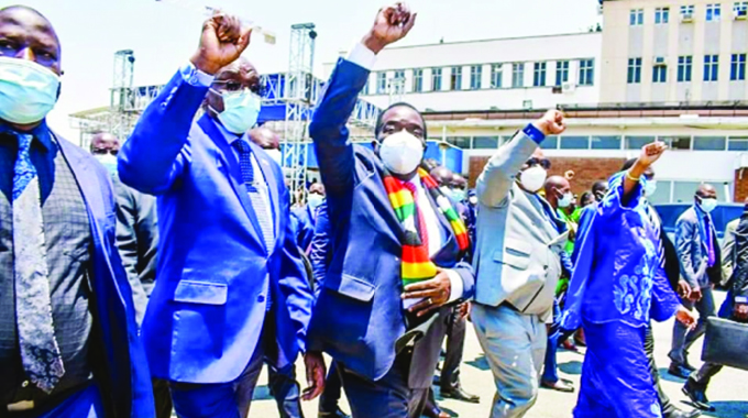 Ecstasy as President returns