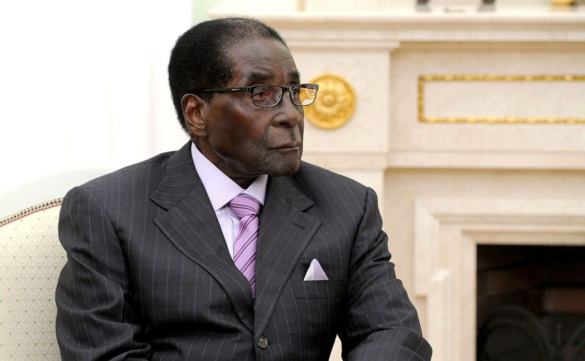 President Robert Mugabe in 2015. [Credit: Press Service of the President of Russia]