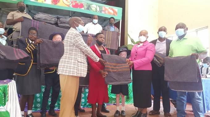 Seed Co donates 466 blankets to Copota School for the Blind