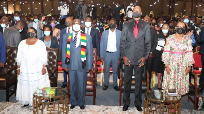 President Mnangagwa’s visit to UFIC International Easter Conference in pictures