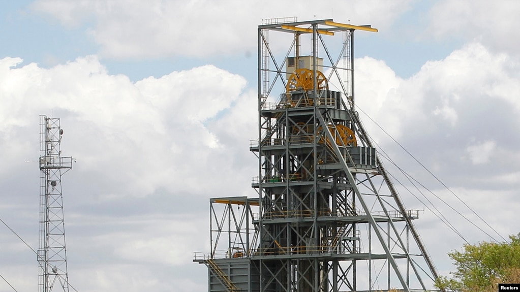 FILE - Anglo American Platinum's Thembelani mine near the mining town of Rustenburg, northwest of Johannesburg.