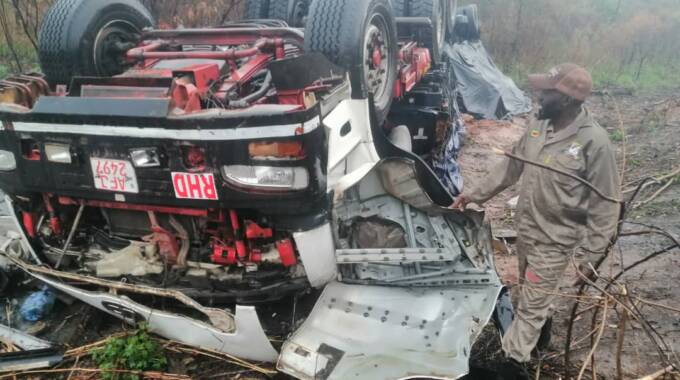 Six perish in Mazowe haulage truck accident