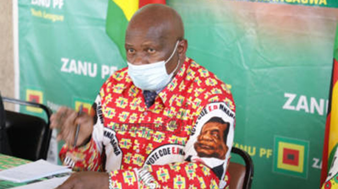 Be disciplined, Chinamasa tells Zanu PF Youth League