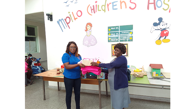 Namibian nurse donates to Mpilo Hospital