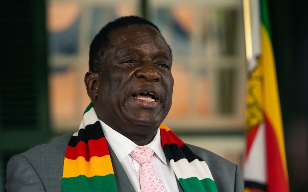 President Emmerson Mnangagwa.