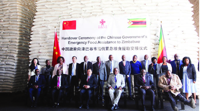 China donates 1 050 tonnes of rice and flour