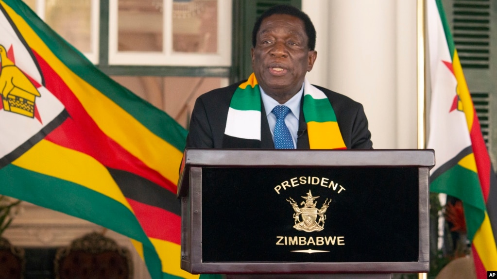 President-Elect Emmerson Mnangagwa