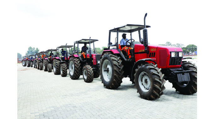 Govt revs up Harare’s clean-up drive with 52 tractors