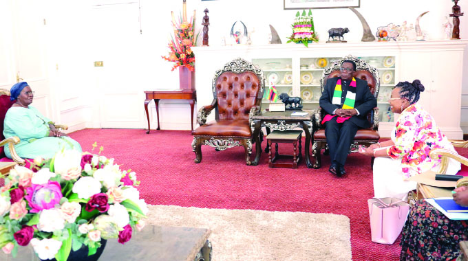 Gumbonzvanda meets Head of State ahead of key UN role