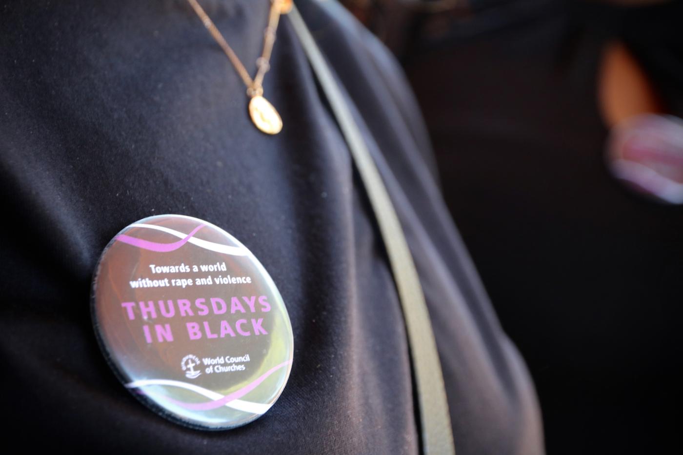 Thursdays in Black button