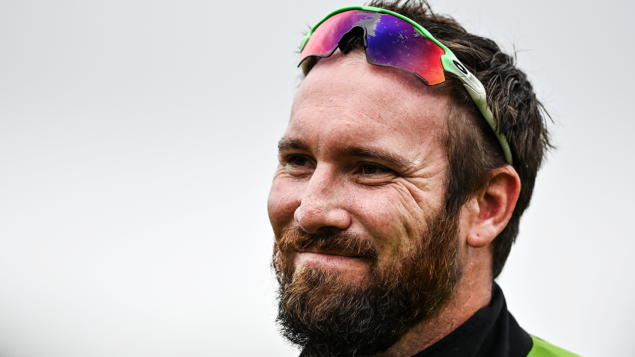 Brendan Taylor smiles, Ireland vs Zimbabwe, 3rd ODI, Belfast, September 13, 2021